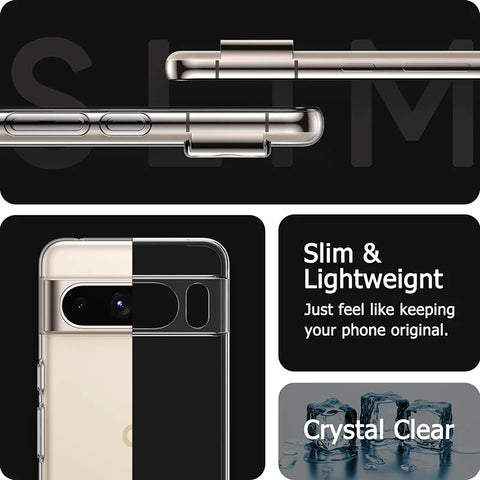 Clear Case For Google Pixel 8 8A Pro Shockproof Soft TPU Silicone Slim Cover
