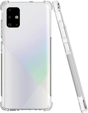 For Samsung Galaxy A51 5G Clear Case ShockProof Thick TPU Silicone Cover