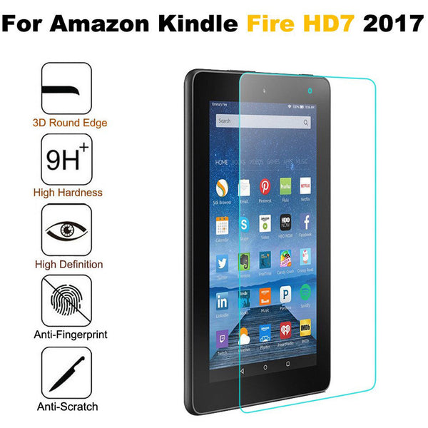 For Amazon Fire Max 11 Fire 10 Fire 7 Tempered 9H Glass Screen Protector Guard
