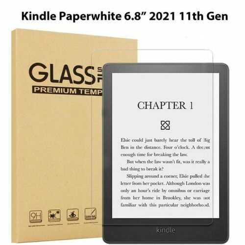 For Kindle Paperwhite 6.8" (11th Gen) 2021 Screen Protector Tempered Glass Cover