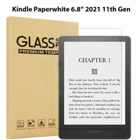 For Kindle Paperwhite 6.8" (11th Gen) 2021 Screen Protector Tempered Glass Cover