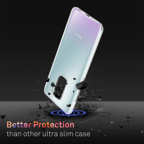 For Xiaomi Redmi Note 9 Case Shockproof Soft Silicone Thin TPU Protective Cover
