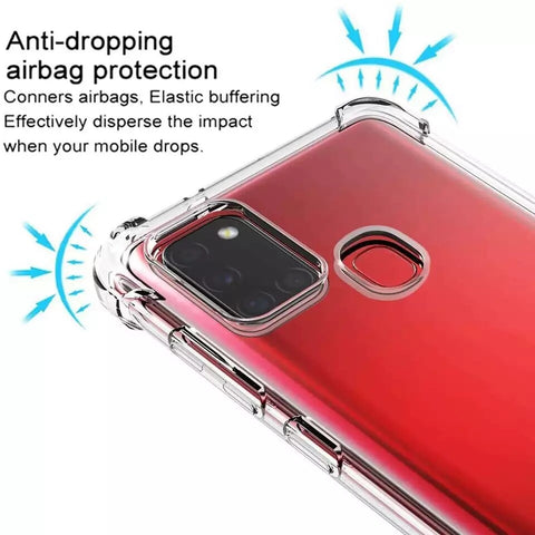 Case For Samsung Galaxy A21s 2020 Thick Clear ShockProof TPU Silicone Cover