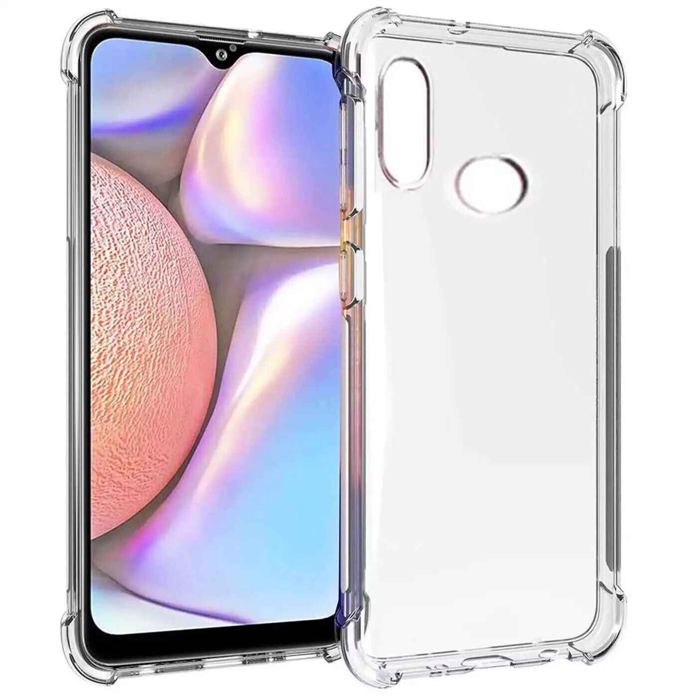 Case For Samsung Galaxy A10s (2019) Clear ShockProof Thick TPU Silicone Cover