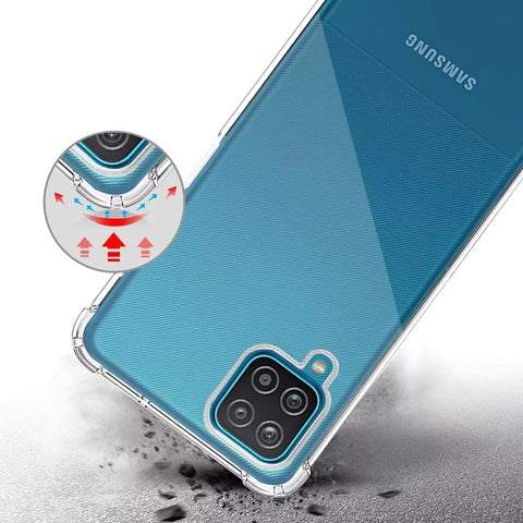 Case For Samsung Galaxy A12 5G Clear ShockProof Thick TPU Slim Silicone Cover
