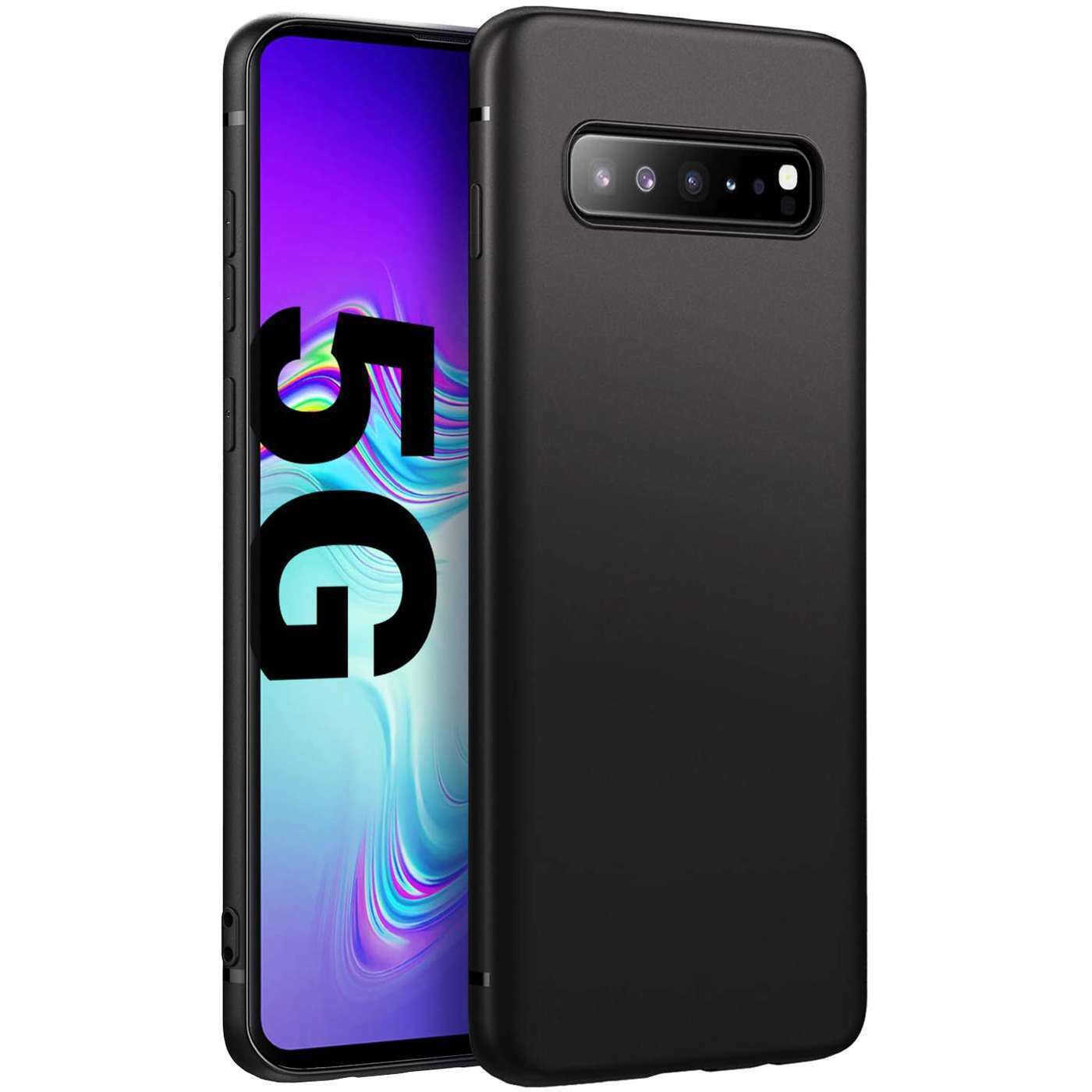 Case For Samsung Galaxy S10 5G Shockproof Matte Silicon TPU Soft Gel Cover