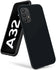 Case For Samsung Galaxy A32 2021 5G Shockproof Matte TPU Black Soft Gel Cover