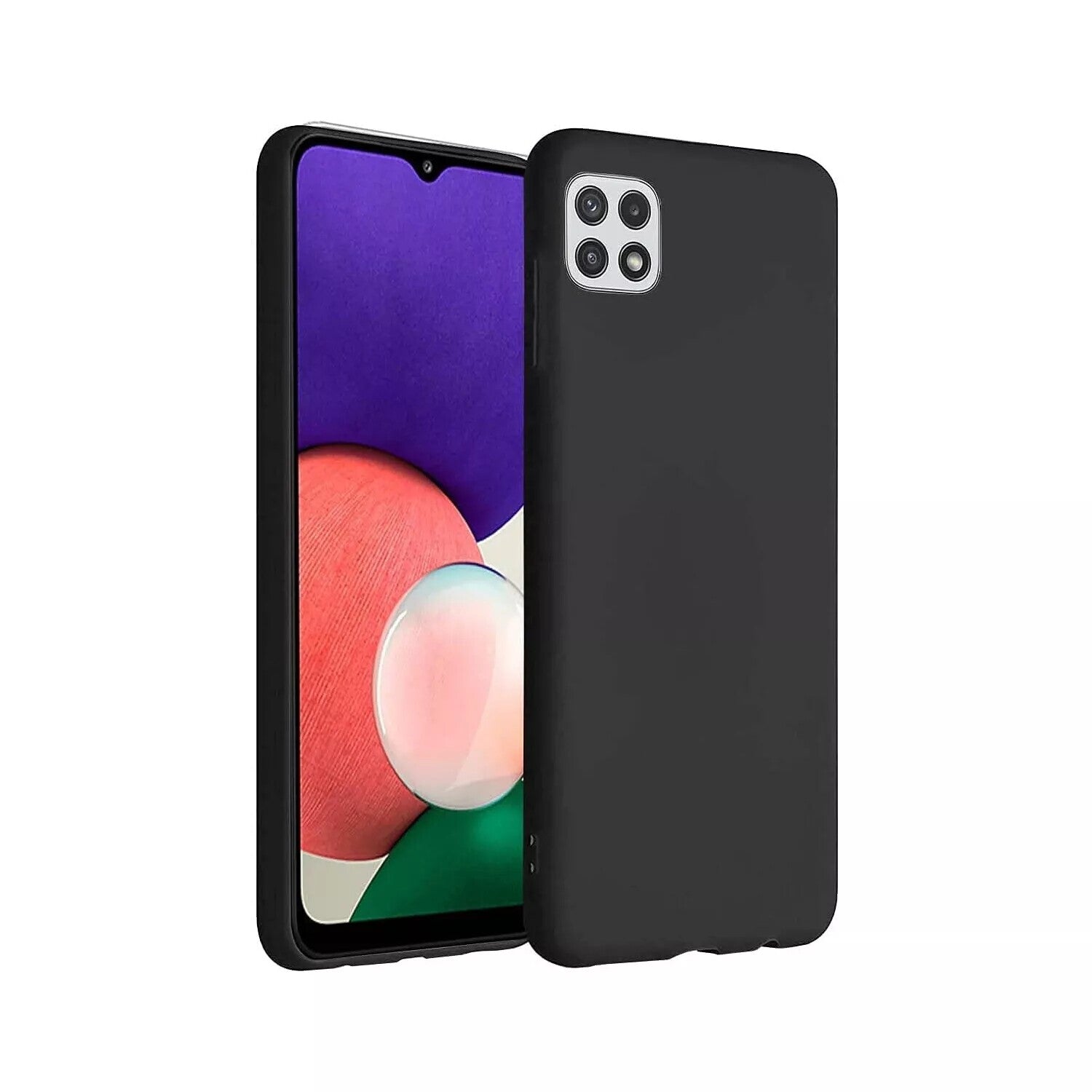 Case For Samsung Galaxy A12 5G Shockproof Matte TPU Soft Back Silicon Cover - uk