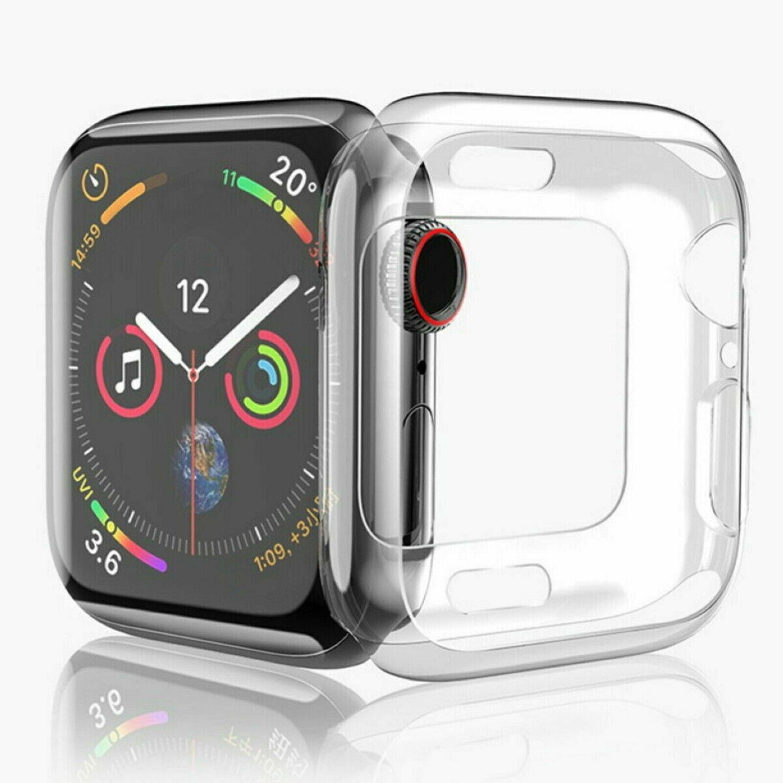 Case for Apple Watch Series 4 Full Body TPU Case Screen Protector Cover UK