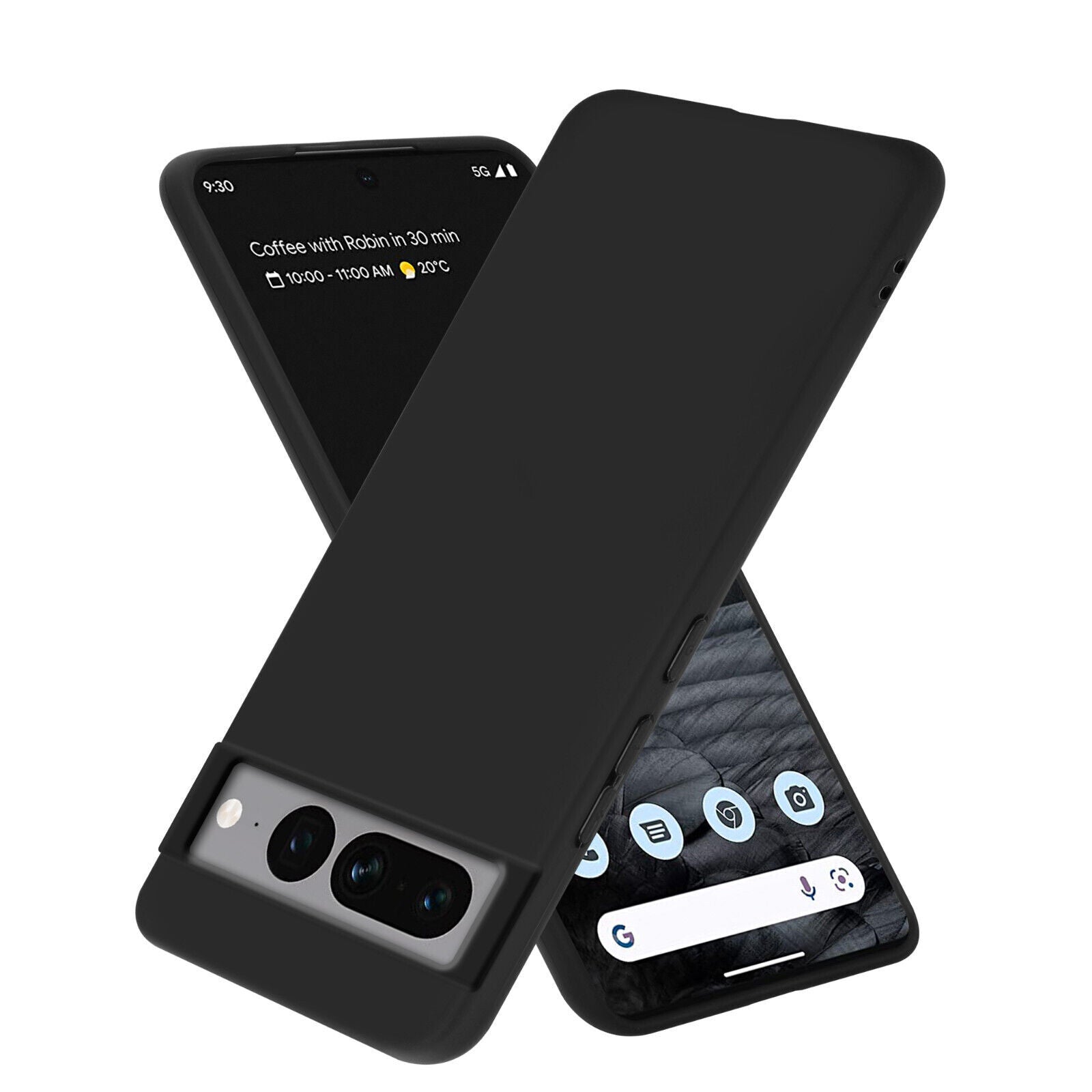 For Google Pixel 7 Pro Shockproof Case Matte TPU Ultra Thin Soft Slim Back Cover