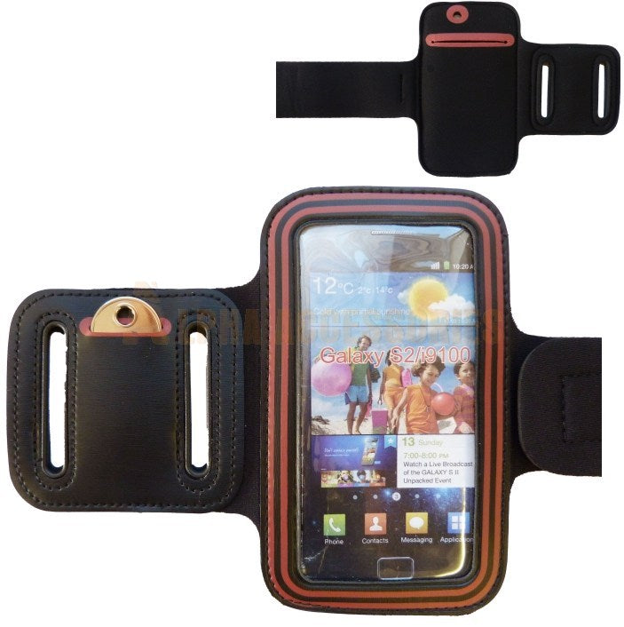 For Samsung Galaxy S2 i9100 Gym Running Armband Sports Case Hiking Pouch Cover