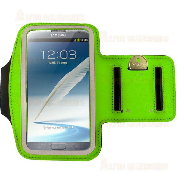 For Galaxy Note i9220 N7000 Sport Armband Case Jogging Running Gym Pouch Cover