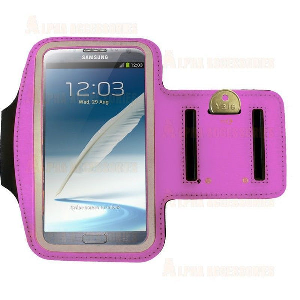 For Galaxy Note i9220 N7000 Sport Armband Case Jogging Running Gym Pouch Cover