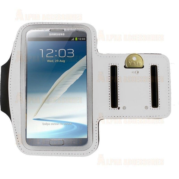 For Galaxy Note i9220 N7000 Sport Armband Case Jogging Running Gym Pouch Cover