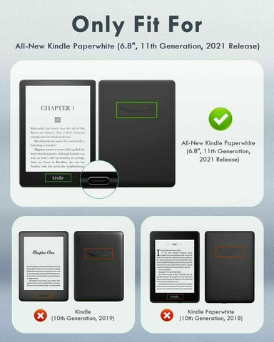 2X Tempered Glass For Kindle Paperwhite 6.8" (11th Gen) 2021 Screen Protector UK