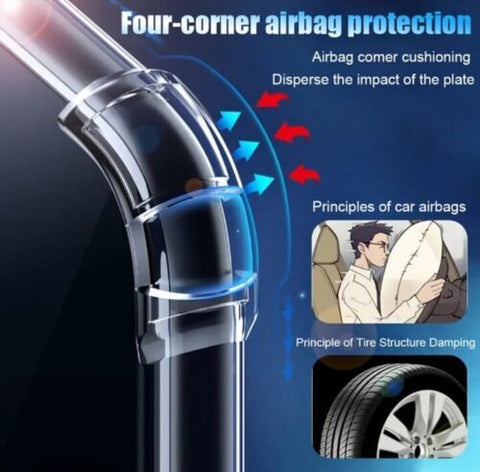 Shockproof Clear Bumper Thick Case For Galaxy S23 / S23+ / S23 Ultra Gel Cover