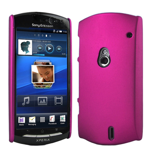 For Sony Ericsson Xperia NEO Hard Back Hybrid Perforated Mesh Net Case Cover UK