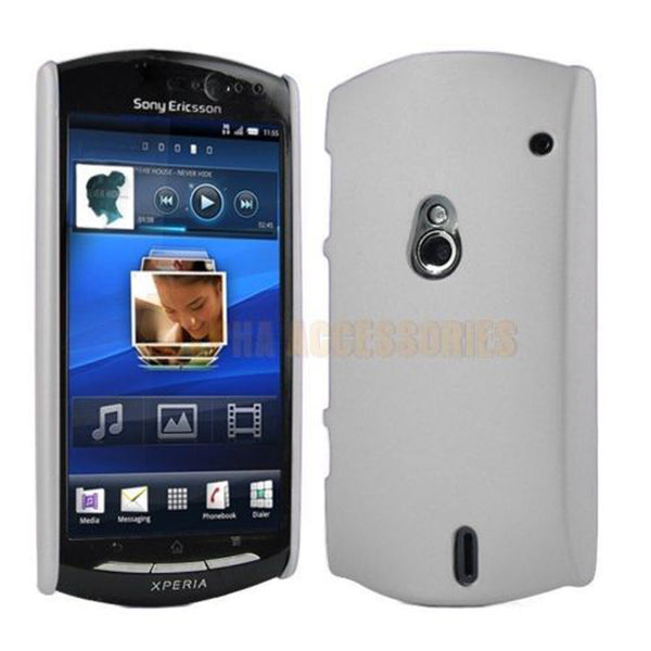 For Sony Ericsson Xperia NEO Hard Back Hybrid Perforated Mesh Net Case Cover UK