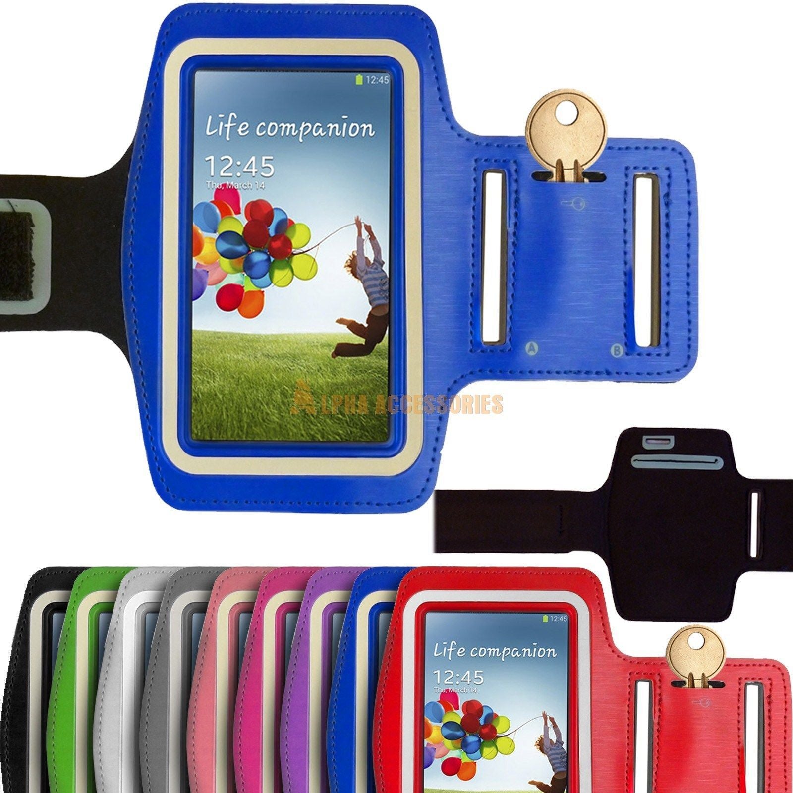 Sports Running Jogging Gym Armband Case Holder Bag For Samsung i9600 Galaxy S5