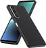 Case For Sony Xperia 1 5 10 Ultra Thin Matte TPU Silicone Shockproof Black Cover