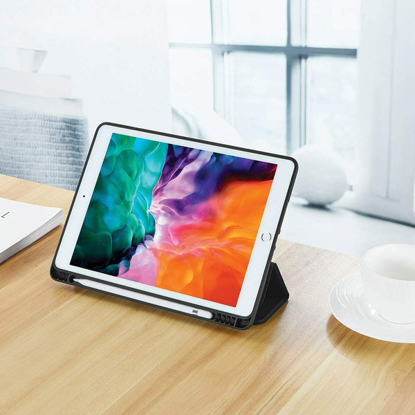 For Apple iPad 10.2” 8th Gen 2020 Case Smart Slim Stand Leather Magnetic Cover