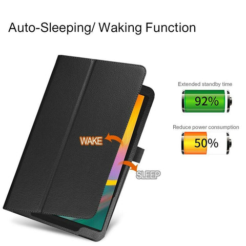 Magnetic Cover PU Leather Book Stand Case For Samsung Galaxy Tab S5e T720 T725