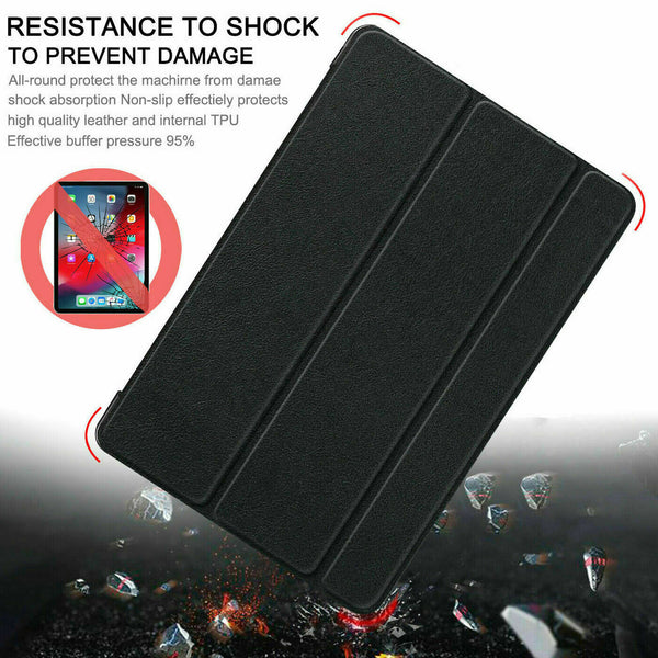 For Apple iPad 10.2 9th Gen (2021) Leather Smart Case Magnetic Slim Stand Cover