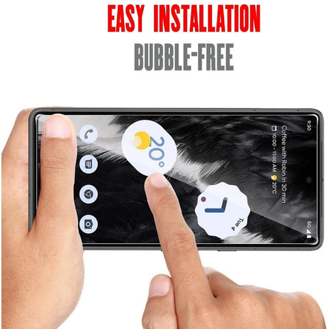 2 X Premium Genuine Tempered Glass For Google Pixel 7 7A Screen Protector