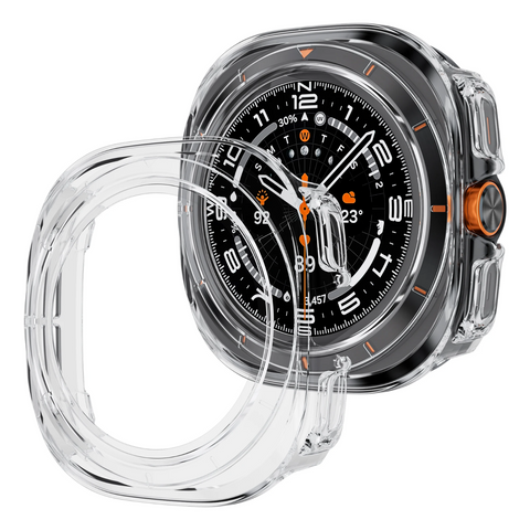 Clear Protective Case For Galaxy Watch Ultra 47mm Soft TPU Silicone Skin Cover