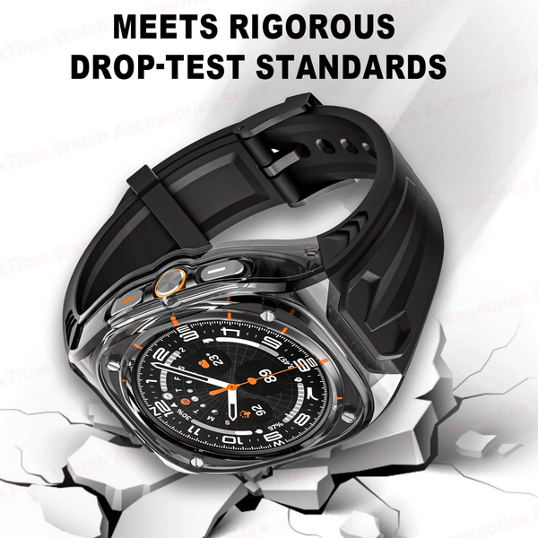 Clear Protective Case For Galaxy Watch Ultra 47mm Soft TPU Silicone Skin Cover