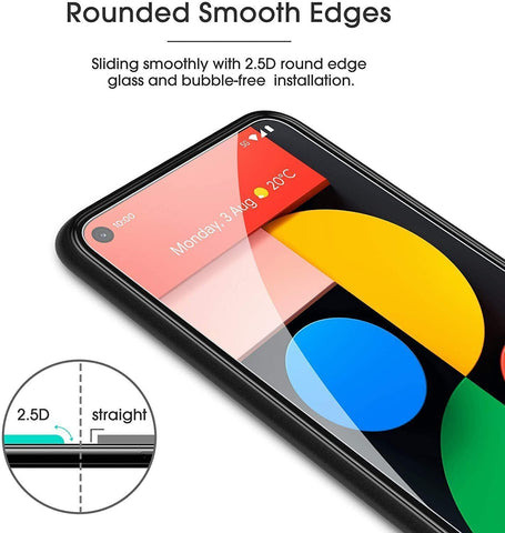 2X Premium Tempered Glass For Google Pixel 4 4A Screen Protector