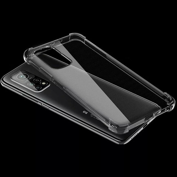 For Xiaomi Mi 10T Pro 5G Case Thick Bumper Clear Shockproof Silicon Back Cover