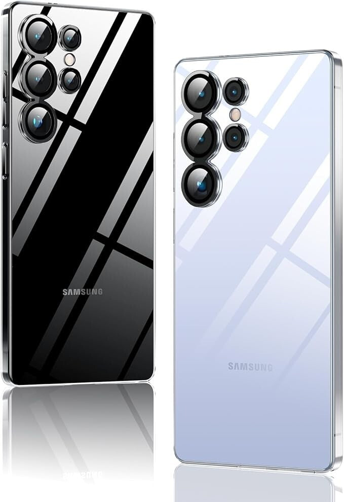 Clear Thin Case For Galaxy S25 Plus Ultra Shockproof Soft TPU Silicone Cover