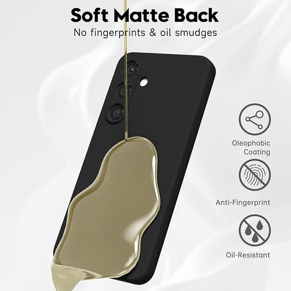 Slim Fit Case For Galaxy S25 Plus Ultra Soft TPU Thin Protective Matte Cover