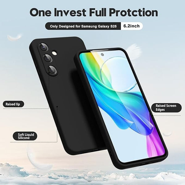 Slim Fit Case For Galaxy S25 Plus Ultra Soft TPU Thin Protective Matte Cover