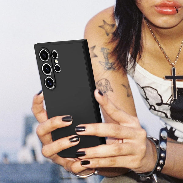 Slim Fit Case For Galaxy S25 Plus Ultra Soft TPU Thin Protective Matte Cover