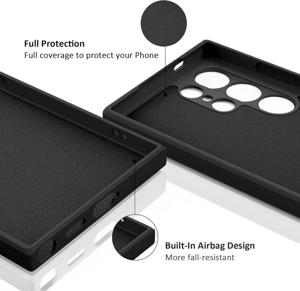 Slim Fit Case For Galaxy S25 Plus Ultra Soft TPU Thin Protective Matte Cover