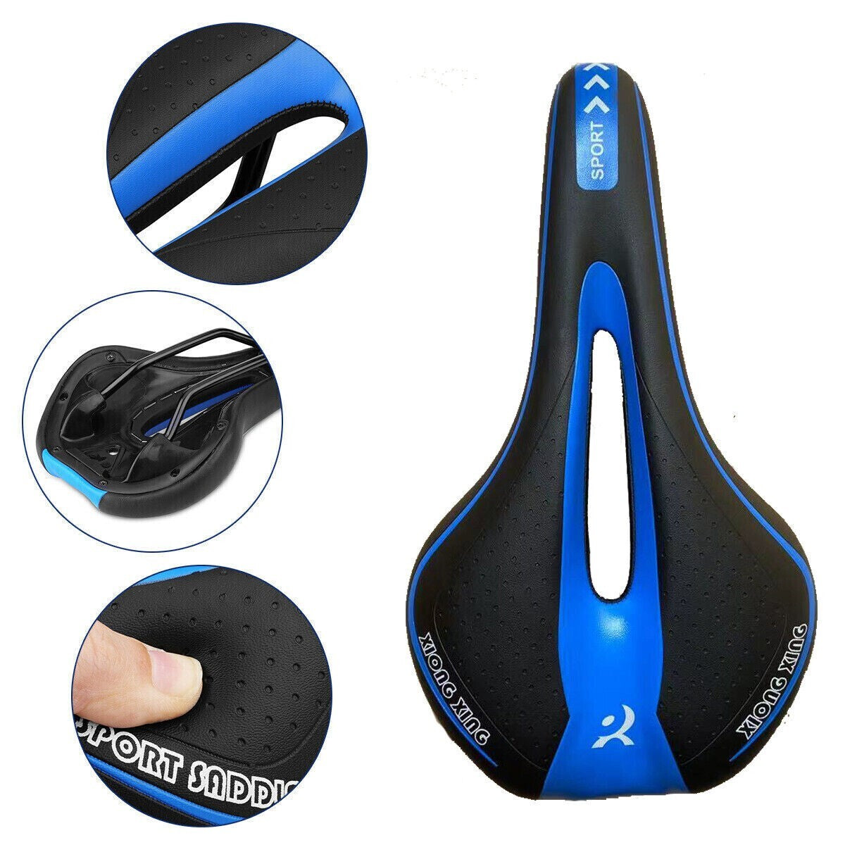 Bicycle Seat Comfortable MTB Saddle Cycling Seat Cushion Bike Seat Unisex UK
