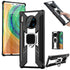 Magnetic Ring Case for Huawei Mate 30 Armor Soft Stand Bumper Black Cover UK