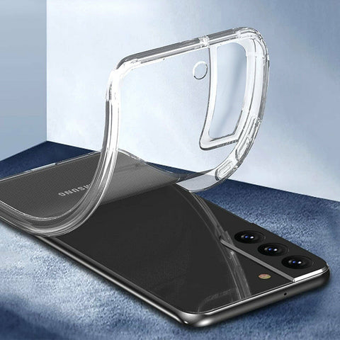 For Samsung Galaxy S22 / S22+ Plus / S22 Ultra Case | Silicone Soft Clear Cover
