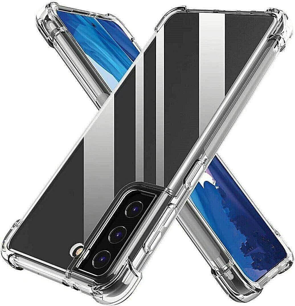 For Samsung Galaxy S22 S22+ S22 Ultra Shockproof Clear Case Silicone Cover UK