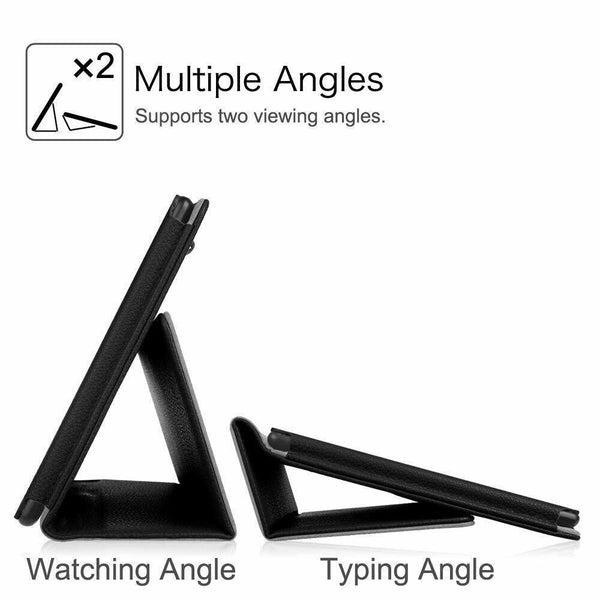 For All-New Kindle Fire 7'' 2022 Case 12th Gen Leather Folio Stand Tablet Cover