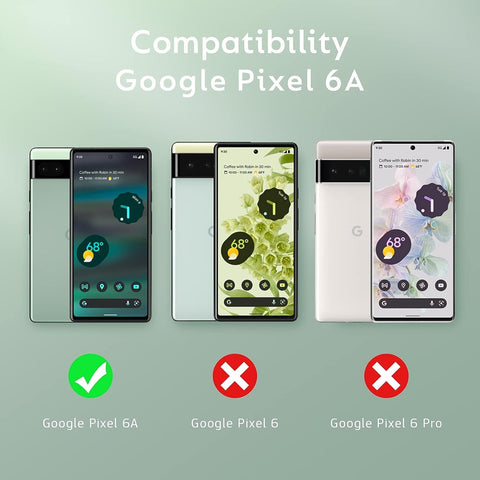 Case For Google Pixel 6 A Transparent TPU Soft Clear Silicone Slim Cover -UK