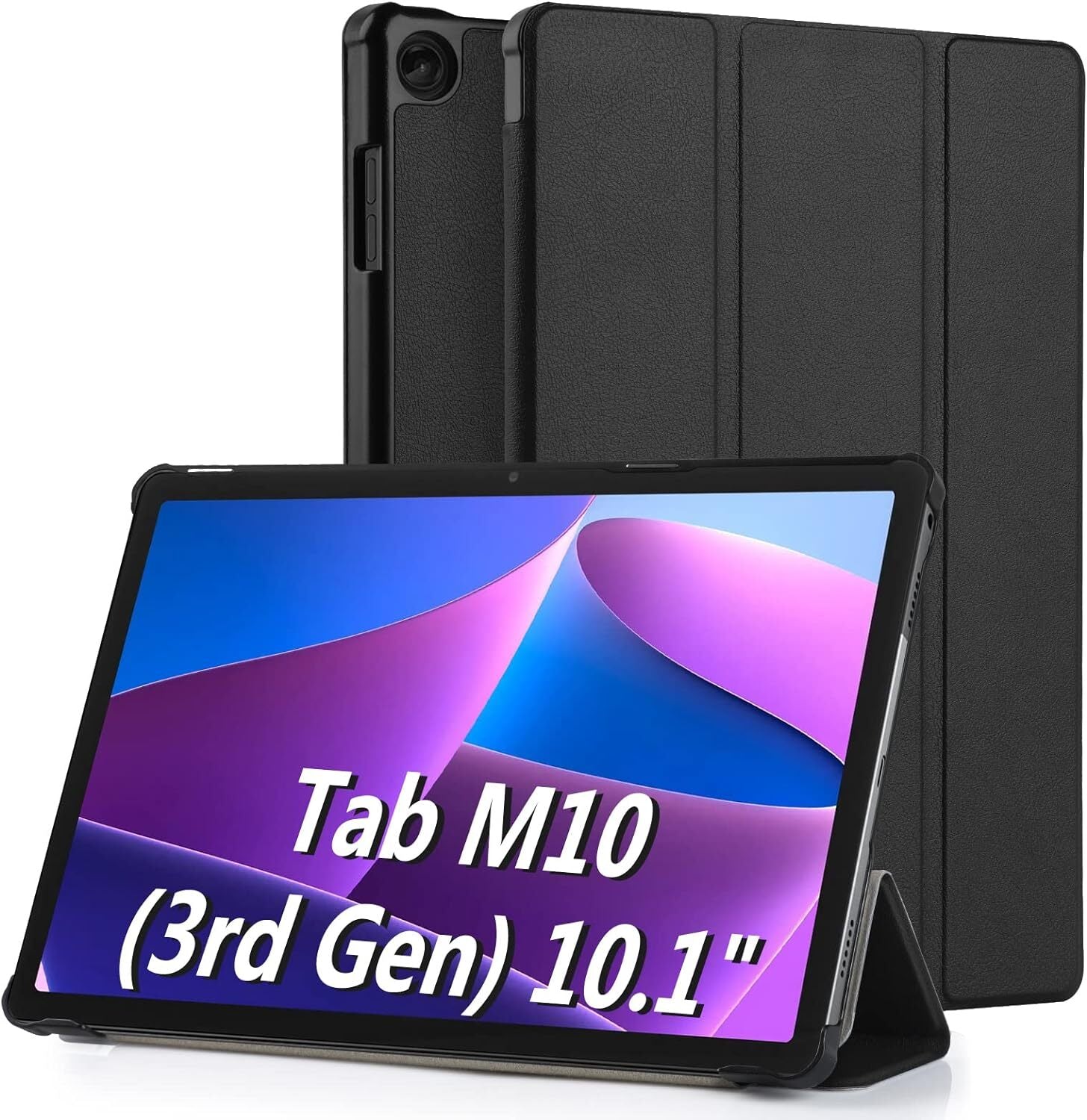 For Lenovo M10 3rd Gen 10.1 TB-328FU TB-328XU Leather Case Magnetic Stand Cover