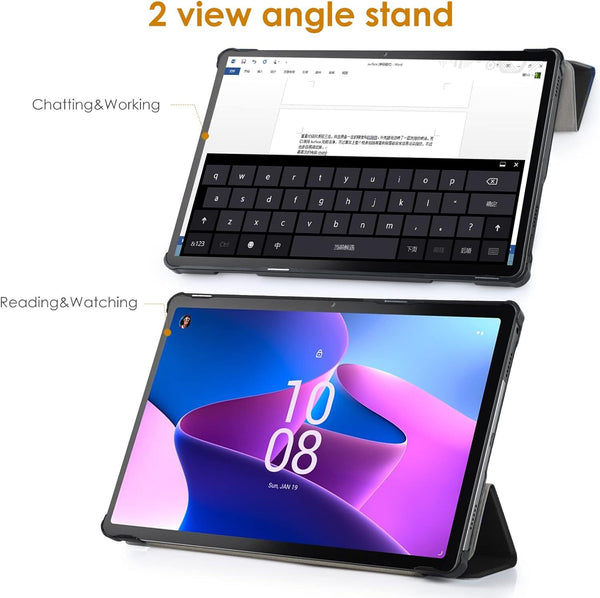 For Lenovo M10 3rd Gen 10.1 TB-328FU TB-328XU Leather Case Magnetic Stand Cover