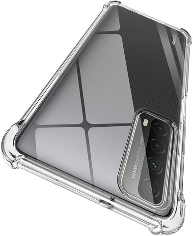 For Huawei P Smart 2021 Nova 5T Slim Soft TPU Gel Clear Back Case Skin Cover UK