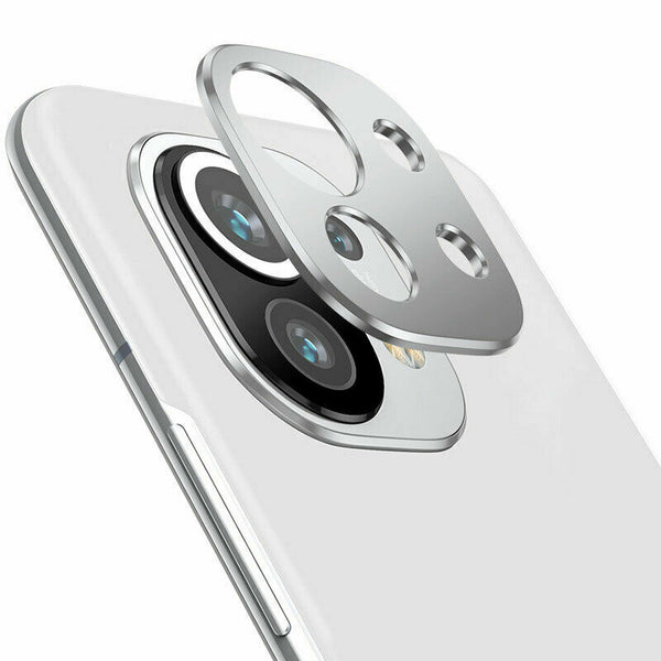 For Xiaomi Mi 11 Phone Camera Shield Lens Protector Metal Slim Film Cover- UK