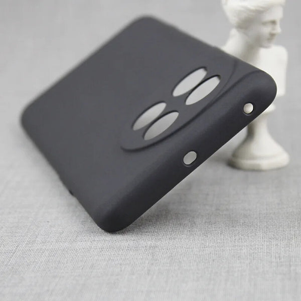 For OnePlus 11 Shockproof Soft Case Ultra Thin Slim Matte TPU Black Phone Cover