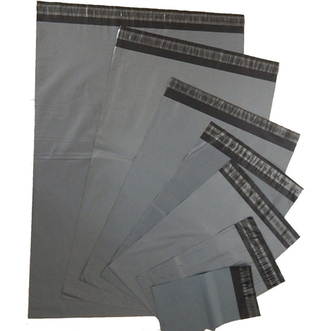 All Sizes Grey Mailing Bags Strong Parcel Postage Plastic Post Poly Self Seal