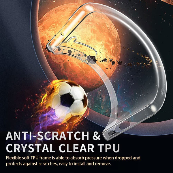 Case For Samsung Galaxy S22 Plus Shockproof Crystal Clear TPU Slim Soft Cover